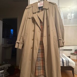 Burberry Tan Trench Coat